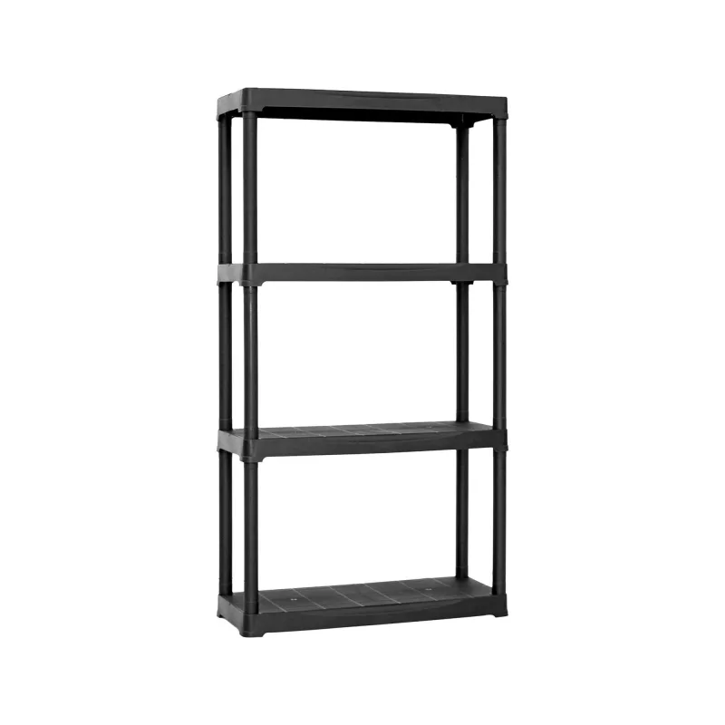 Armario de exterior akay, estante de exterior, armario de balcón multiusos, mueble de exterior, 100% made in italy, antracita, 70x30h133 cm