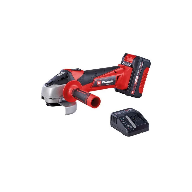 Amoladora inalámbrica einhell tc‑ag 18/115 li – 18 v, disco de 115 mm