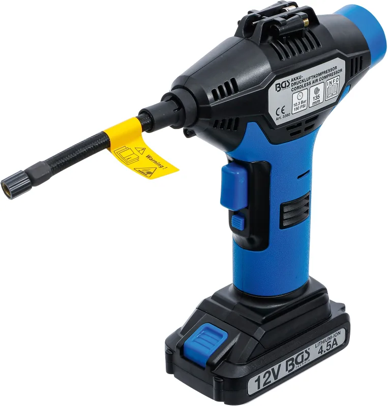 Compresor de aire a batería