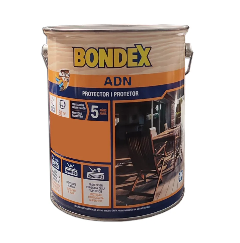 Bondex adn protector al agua satinado 5 lt (pino 928)