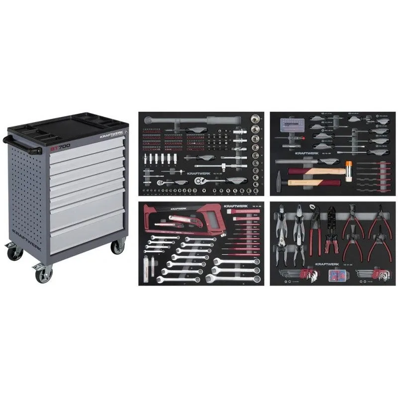 Kraftwerk chariot d'atelier bt700s, équipé, 337 pcs.