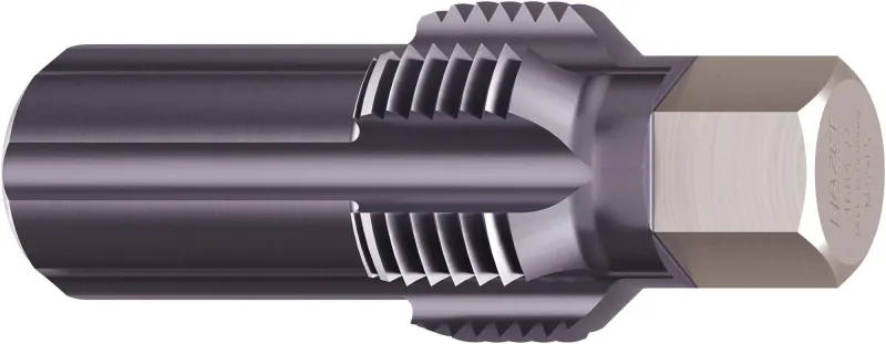 Hazet 4683-22 herramienta de reparación de roscas para sensores/sondas de temperatura de gases de escape ∙ hexágono exterior 13 mm ∙ 50 mm