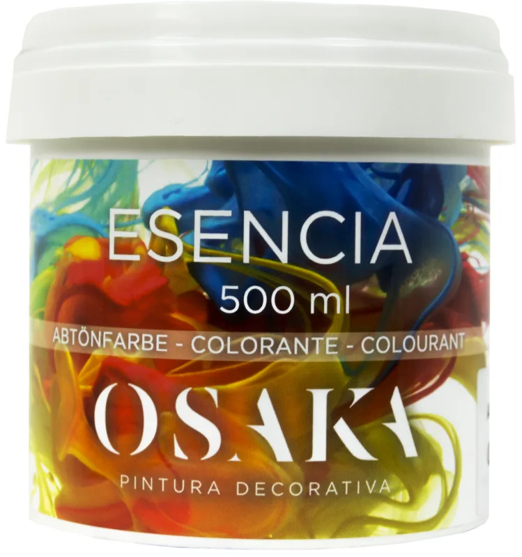 Colorante líquido osaka color esencia negro 480 ml interior/exterior