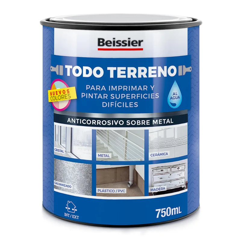 Imprimación todoterreno al agua beissier 750ml negro