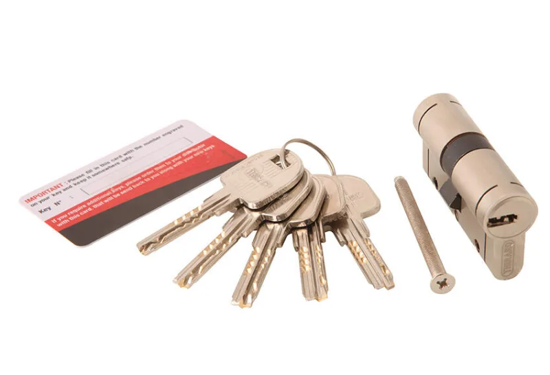 Bombin para cerradura de 30 + 40 mm thirard trafic niquelado