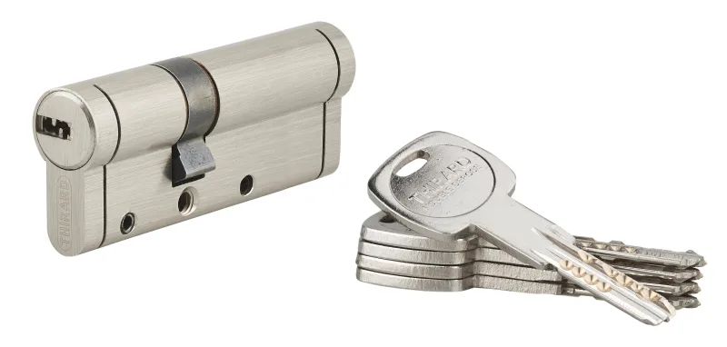 Cilindro de 30 + 50 mm thirard trafic niquelado