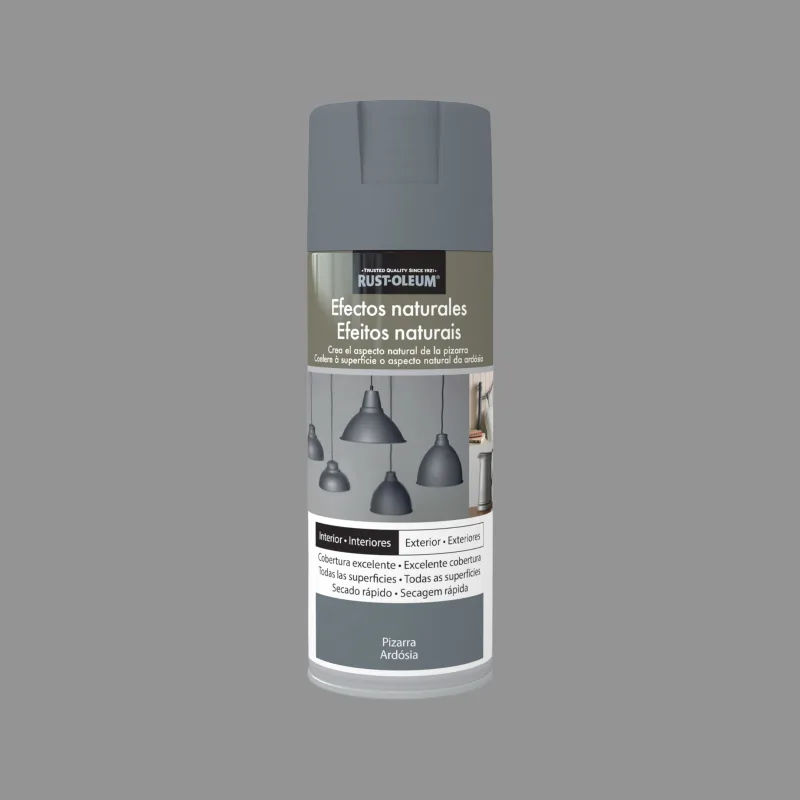 Spray efecto natural rust-oleum 400ml pizarra