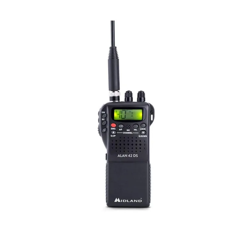Midland c1267 two-way radios 40 canales 26.565 - 27.99125 mhz negro