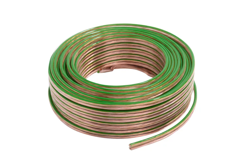 Cable de altavoces lexman transparente 2x2,5 mm² 20 m