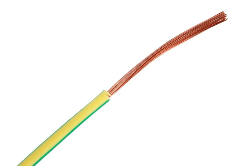 Cable lexman h07v-k vd/amarillo 1,5 mm² 20 m.