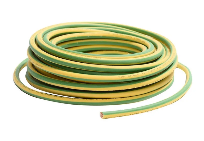 Cable lexman h07v-k vd/amarillo 10 mm² 10 m