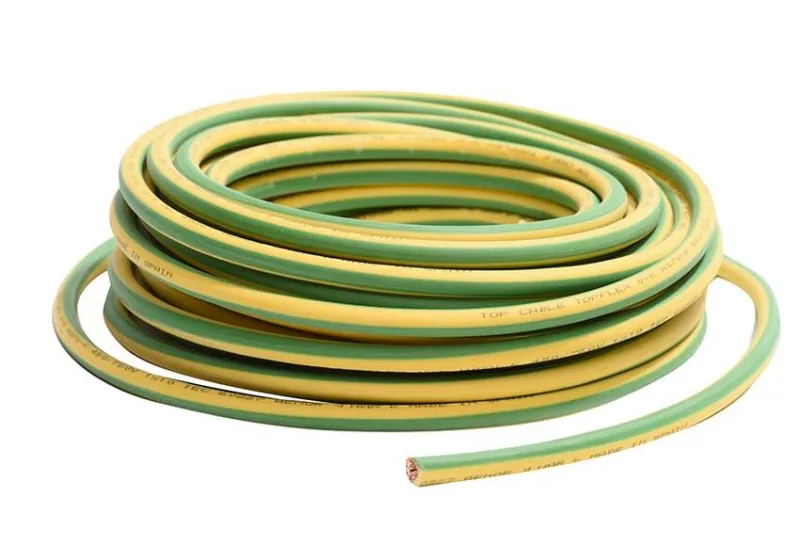 Cable lexman h07v-k vd/amarillo 10 mm² 25 m