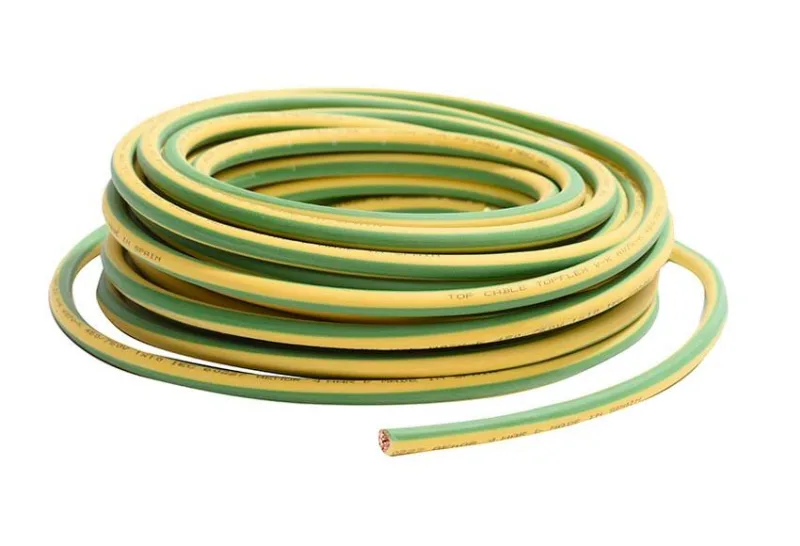 Cable lexman h07v-k vd/amarillo 2,5 mm² 20 m.