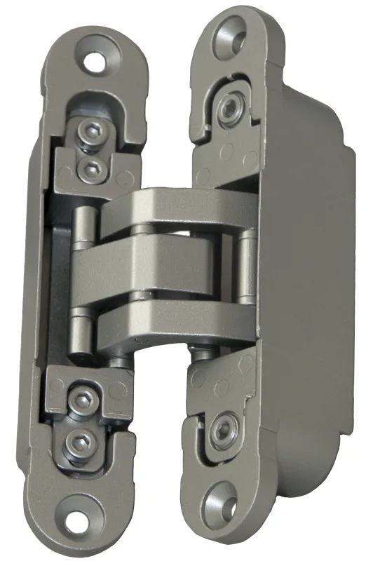Bisagra oculta niquelado de 59x120 mm