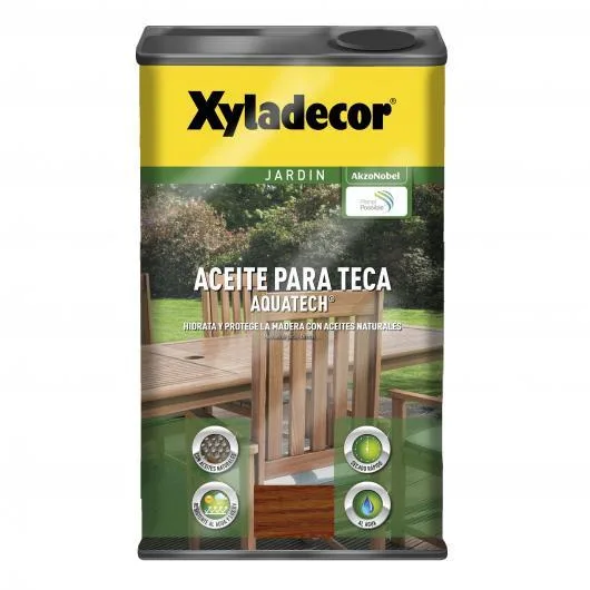 Aceite para teca aquatech xyladecor- 5 l