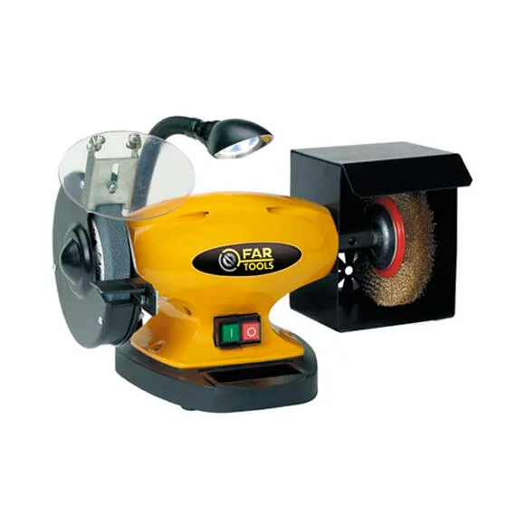 Esmeriladora de muela / cepillo fartools 110255 450 w de potencia 2950 rpm
