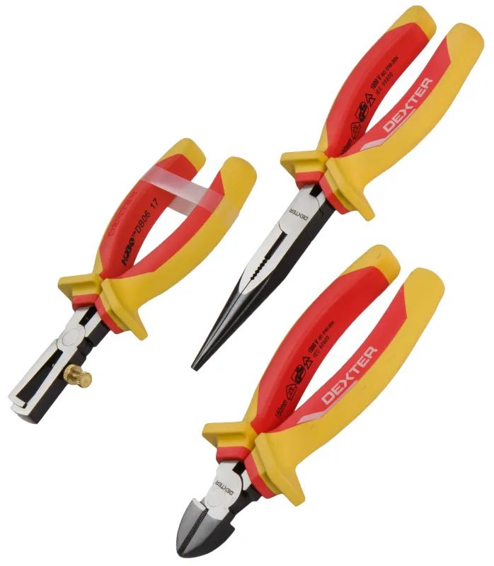 Juego3 alicates aislados dexter