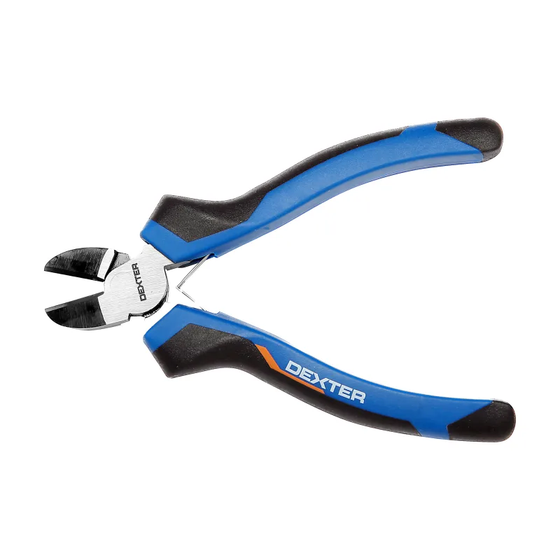 Alicate de corte dexter 160 mm con corte diagonal