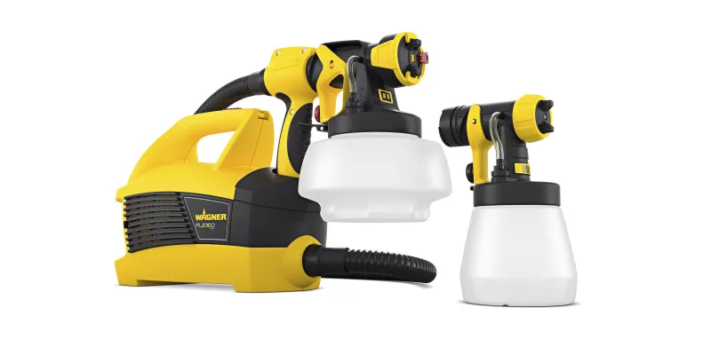Pistola de pintar eléctrica wagner w690 flexio, 630 w caudal máximo 400 ml/min