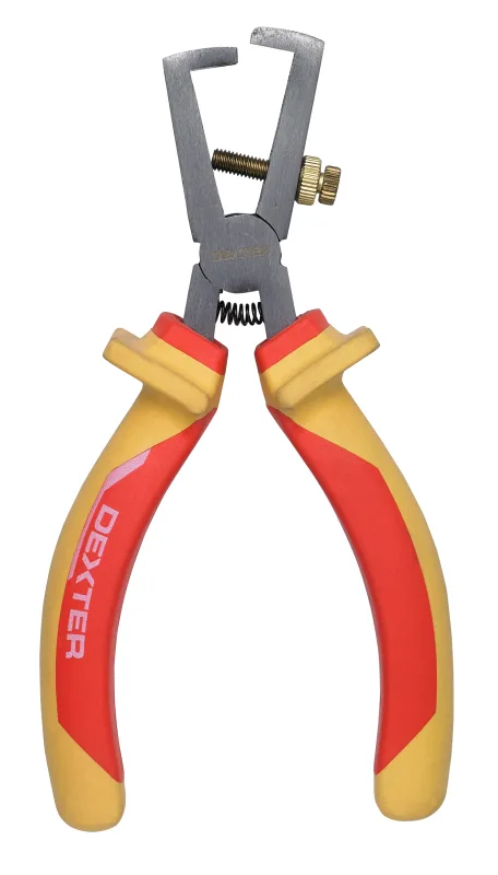 Pinza pelacables dexter para cables de 4 mm con pinza coaxial