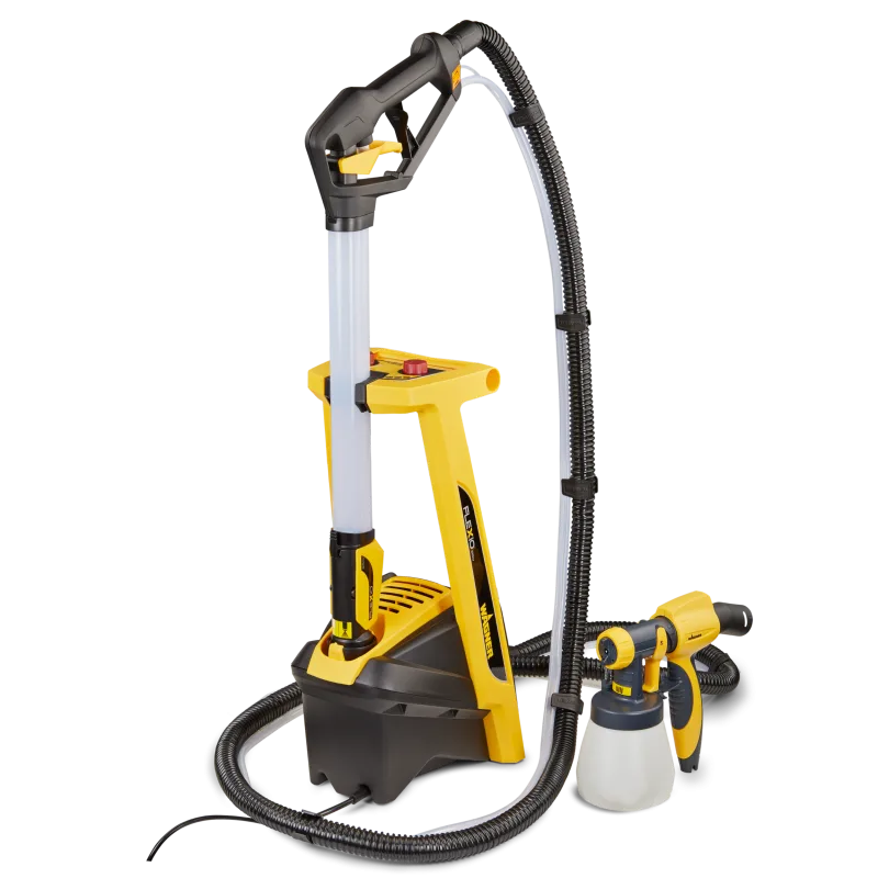 Pistola de pintar de baja presión wagner de 630 w