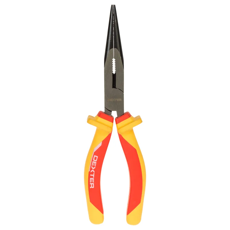 Alicate de punta recto aislado 200mm dexter