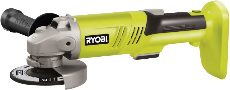 Amoladora sin cable ryobi r18ag-0 18v disco de 115mm. sin batería y cargador