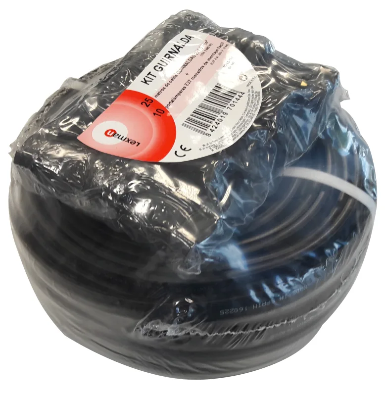 Cable eléctrico para guirnaldas lexman 25 m con casquillos