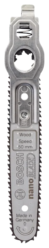 1 hoja de sierra calar ,vástago en s, madera ,corte grueso de 50 mm bosch