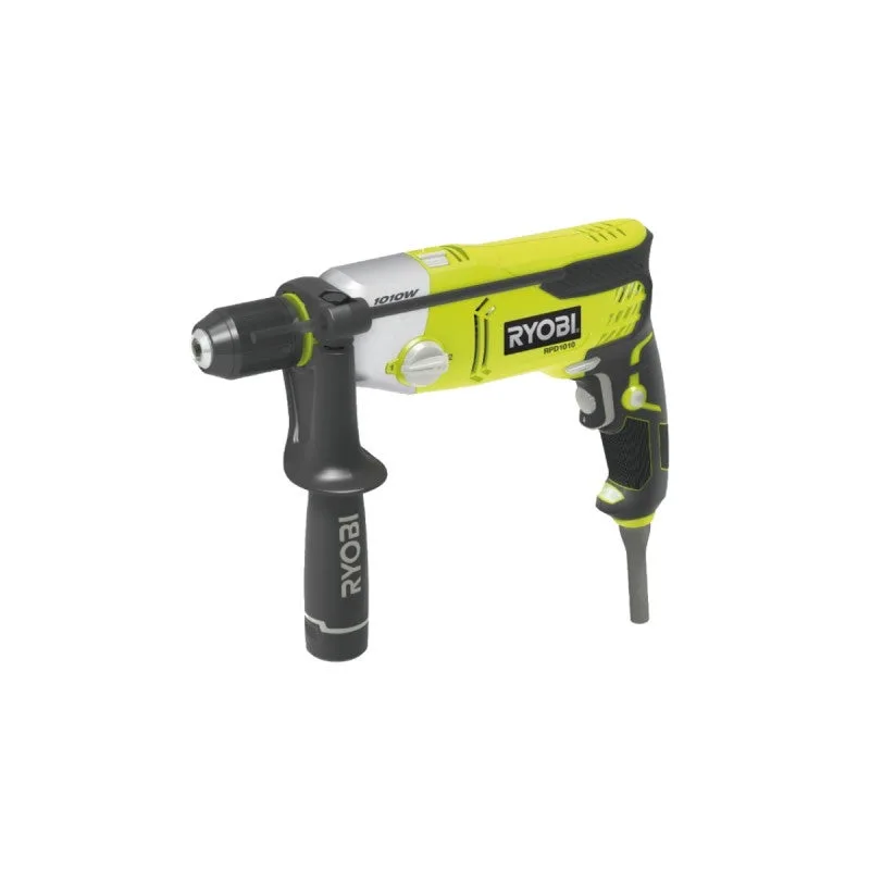 Taladro percutor ryobi - 1010w - 2 velocidades