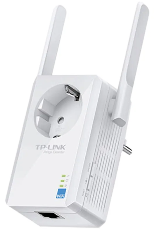 Repetidor wi-fi tp-link tl-wa860re, extensor de cobertura wi-fi ac750 de doble banda, puerto ethernet