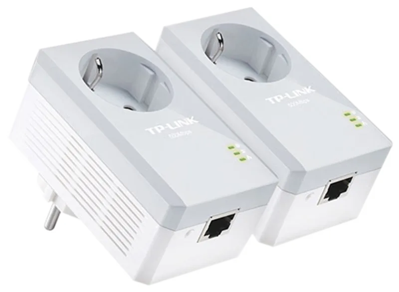 Kit de adaptadores plc tp-link tl-pa4010 kit, av600, puerto ethernet