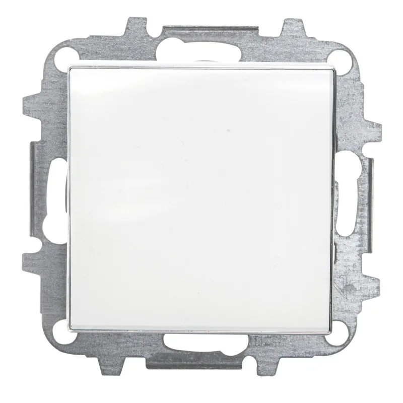 Conmutador niessen sky cristal blanco