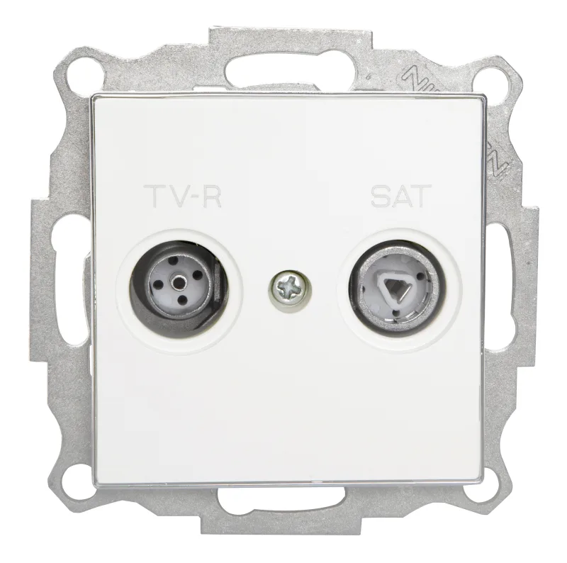 Toma de tv intermedia niessen sky blanco