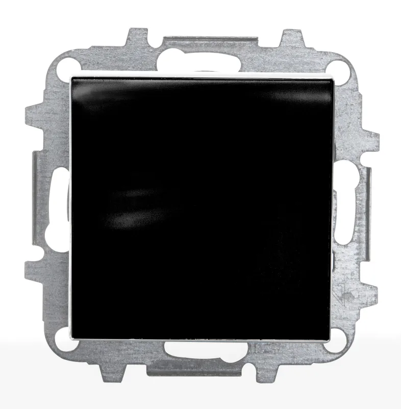 Pulsador niessen sky cristal negro