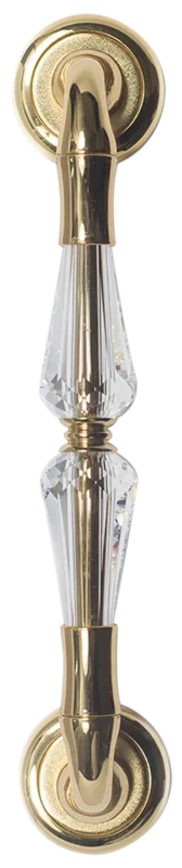 Manillón de puerta en latón transparente