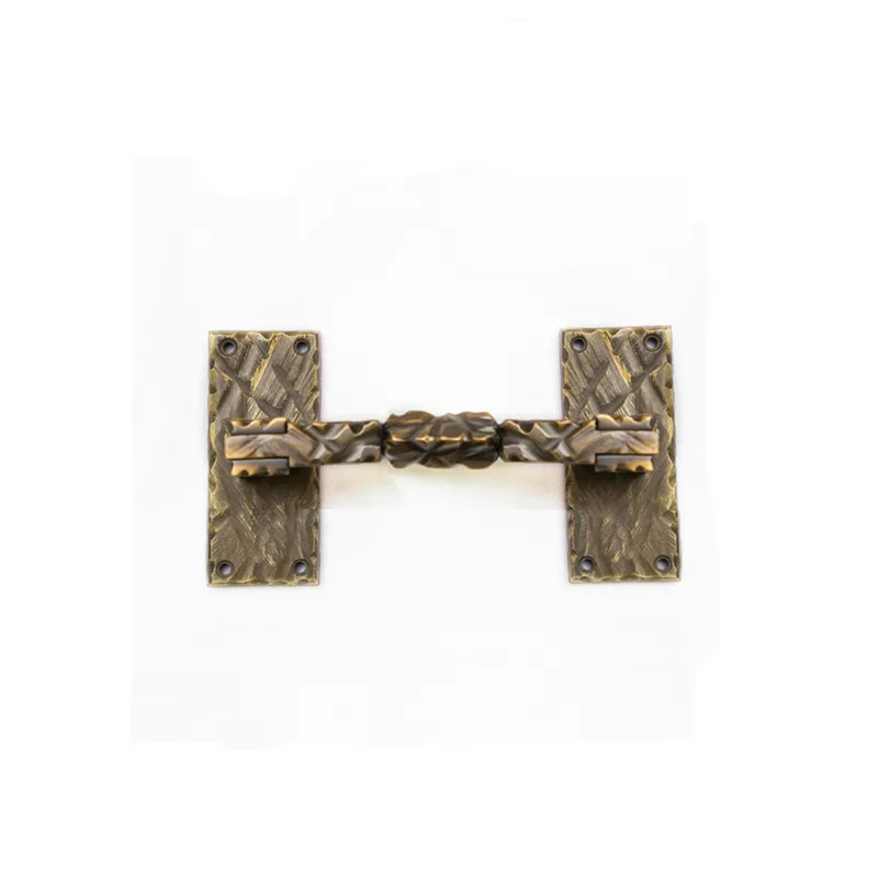 Pomo de puerta de latón transparente