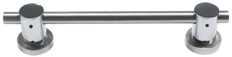 Tirador de puerta de latón cromado brillante