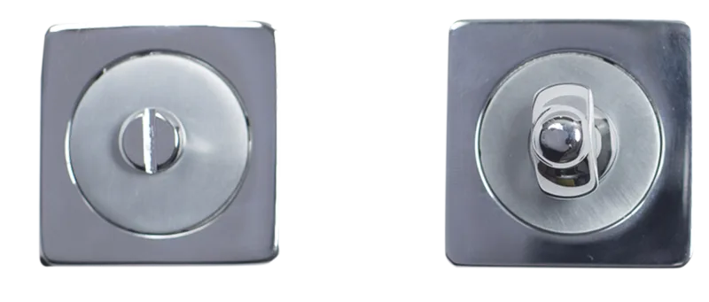 Condena de puerta de latónsatinado