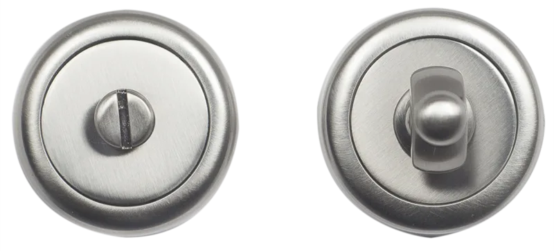 Condena de puerta de latónsatinado