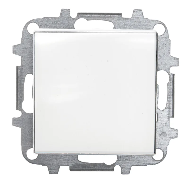 Pulsador niessen sky cristal blanco