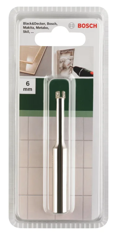 Broca para azulejo ø 6 bosch broca cerámica húmedo 6mm
