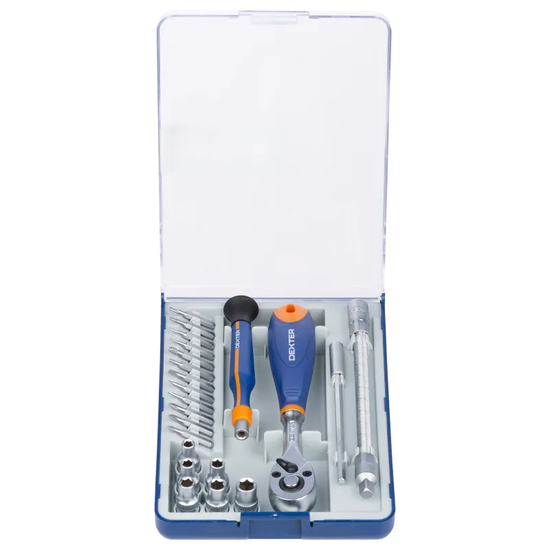 Juego 22 pzas. de atornillado dexter