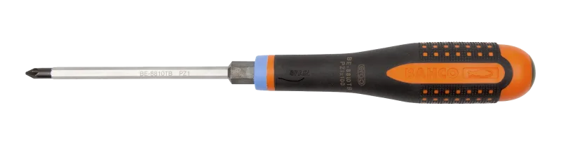 Destornillador de impacto bahco sbe-8820tb cruciforme pozidriv de 125 mm