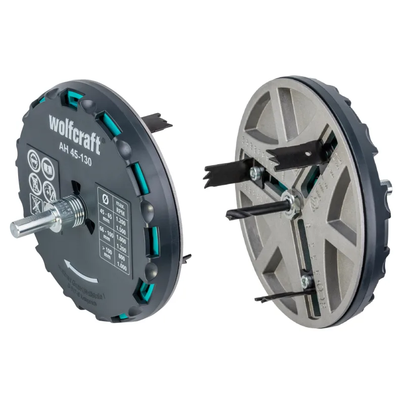 Sierra de corona ajustable ajustable 45 - 130 mm