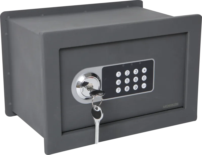 Caja fuerte para empotrar arregui 261010 con código y con llave 21x32x20 cm