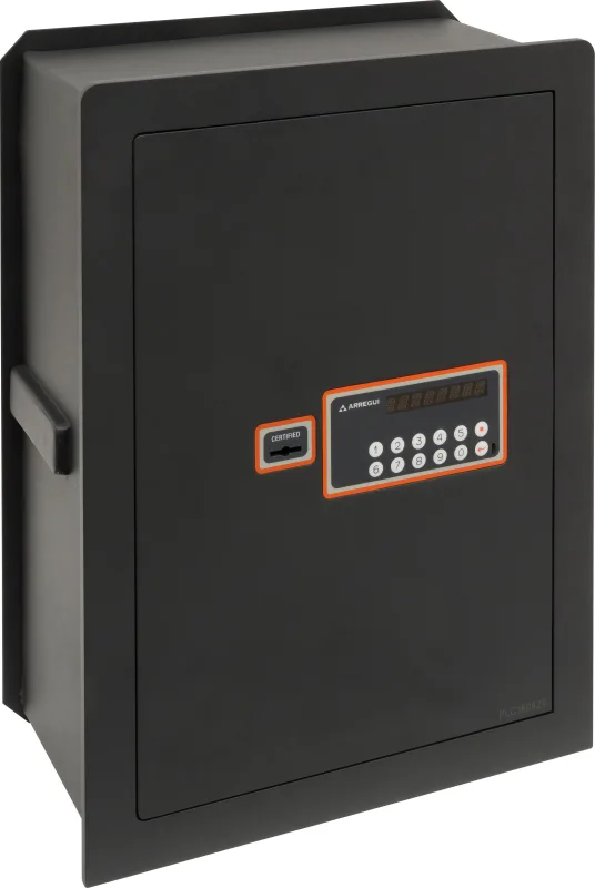 Caja fuerte para empotrar arregui 181080 con código y con llave 52x38,5x20/30 cm