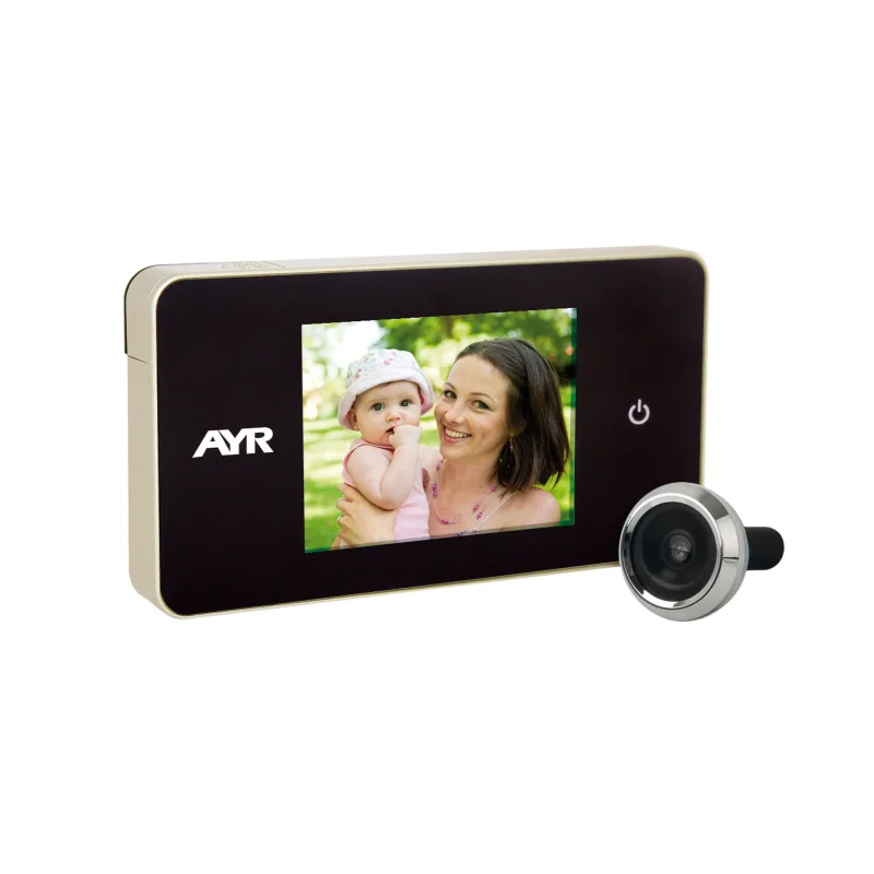 Mirilla digital mod 756 con pantalla 2.6 cromado brillo