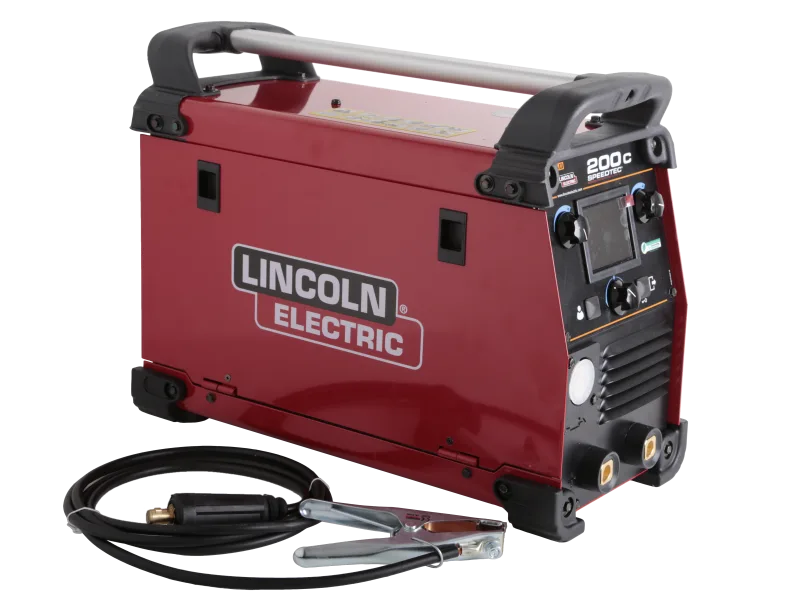 Soldador inverter linconl electric speedtec 200-c