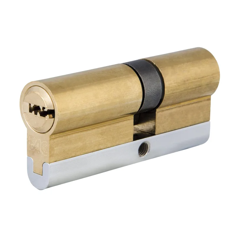 Bombin para cerradura fac rk de 30 + 40 mm latonado